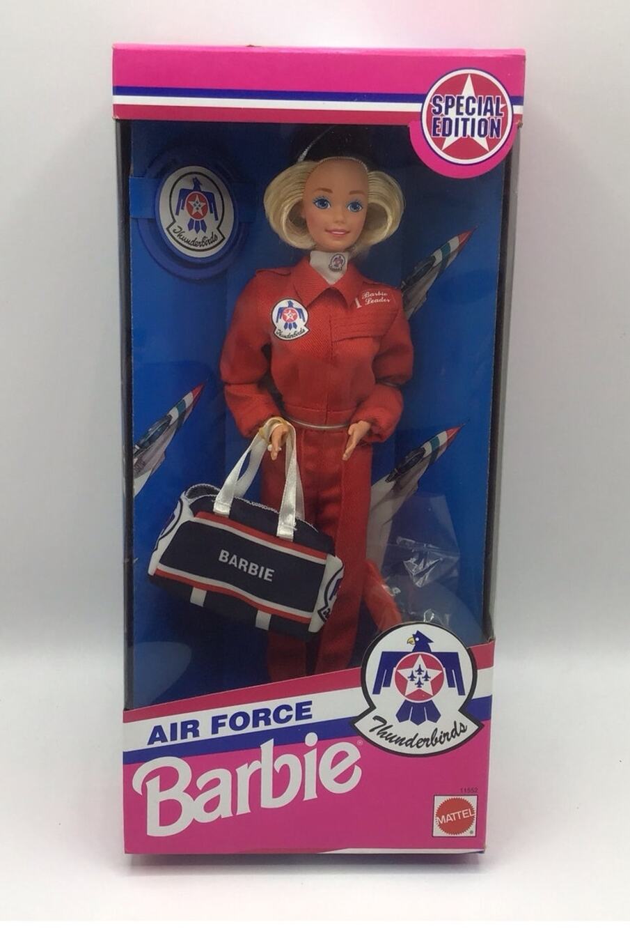1993 Vintage Air Force Barbie Doll NRFB Thunderbirds Lead Pilot 11552
